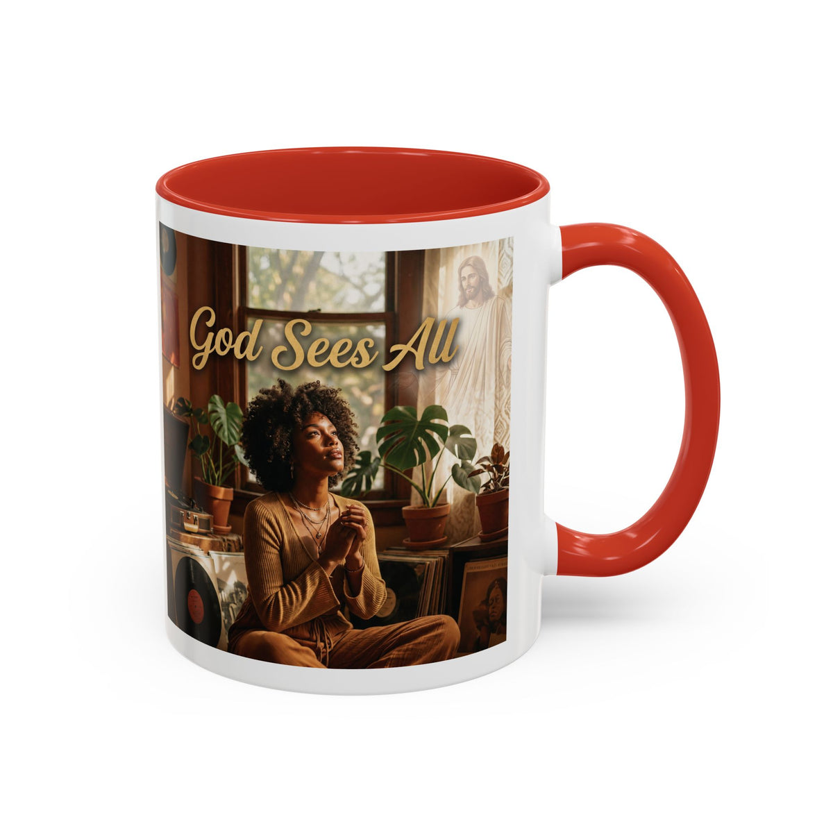 God Sees All | Album Art Mug | Free Digital Download | 11oz 15oz