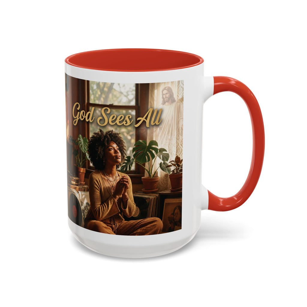 God Sees All | Album Art Mug | Free Digital Download | 11oz 15oz