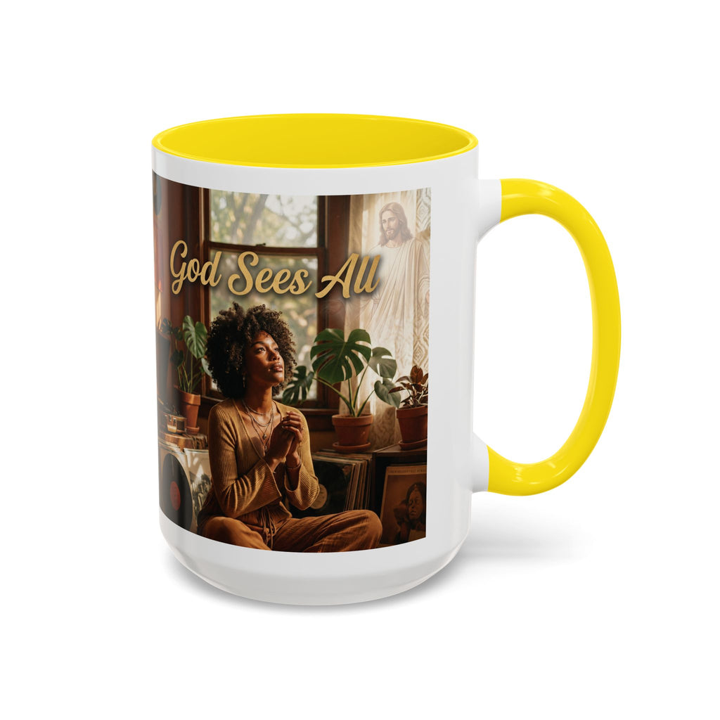 God Sees All | Album Art Mug | Free Digital Download | 11oz 15oz