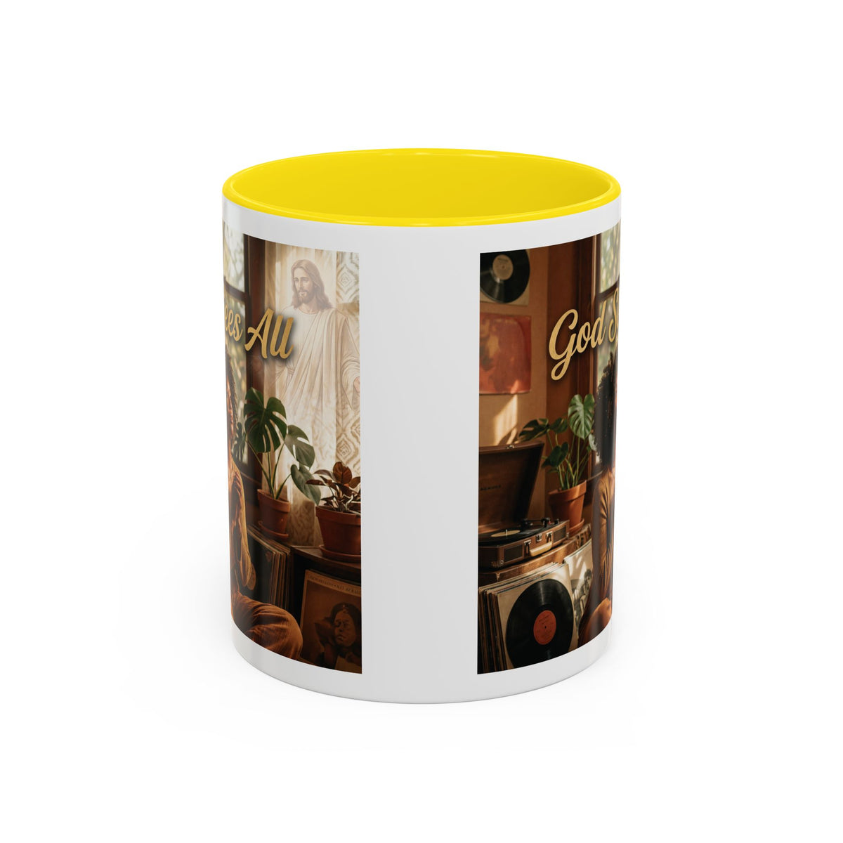 God Sees All | Album Art Mug | Free Digital Download | 11oz 15oz