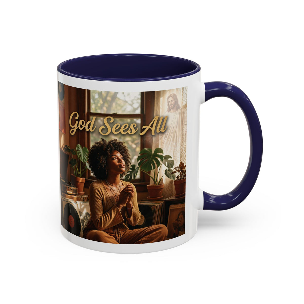 God Sees All | Album Art Mug | Free Digital Download | 11oz 15oz
