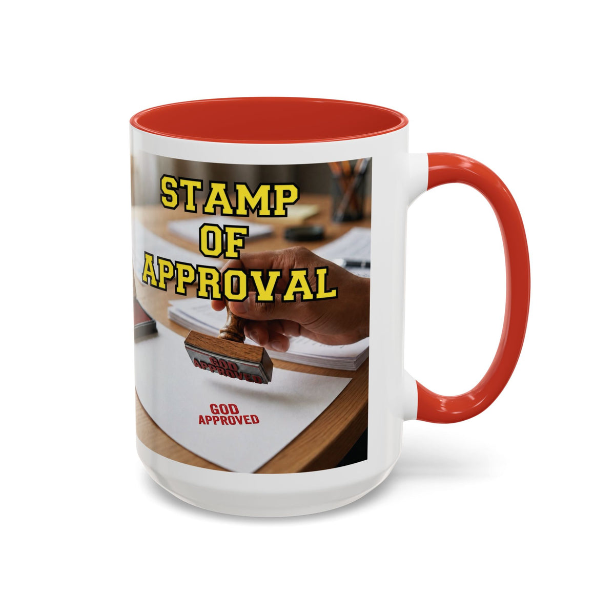 Stamp Of Approval | Album Art Mug | Free Digital Download | 11oz 15oz