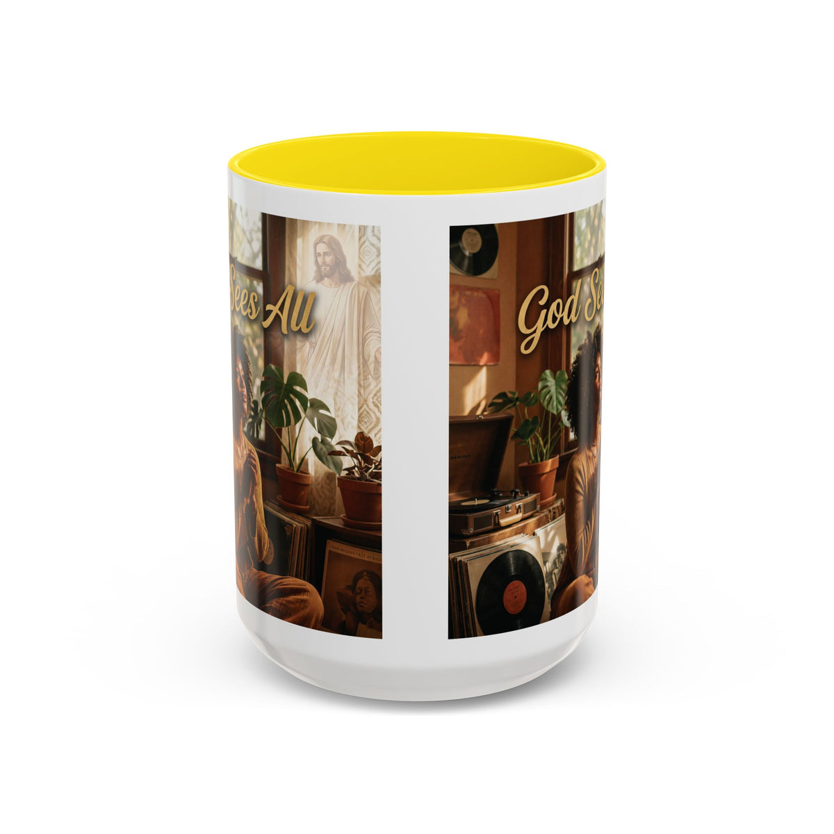 God Sees All | Album Art Mug | Free Digital Download | 11oz 15oz