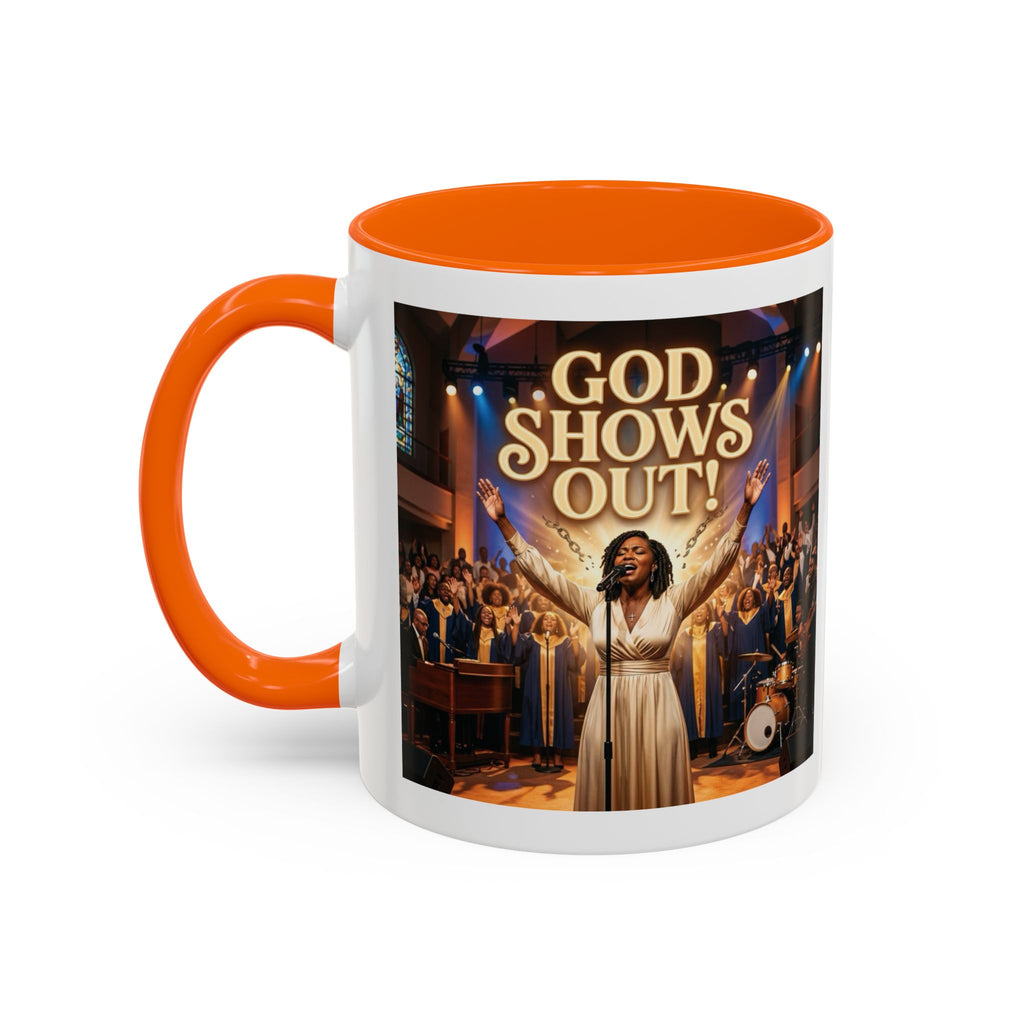 God Shows Out! | Album Art Mug | Free Digital Download | 11oz 15oz