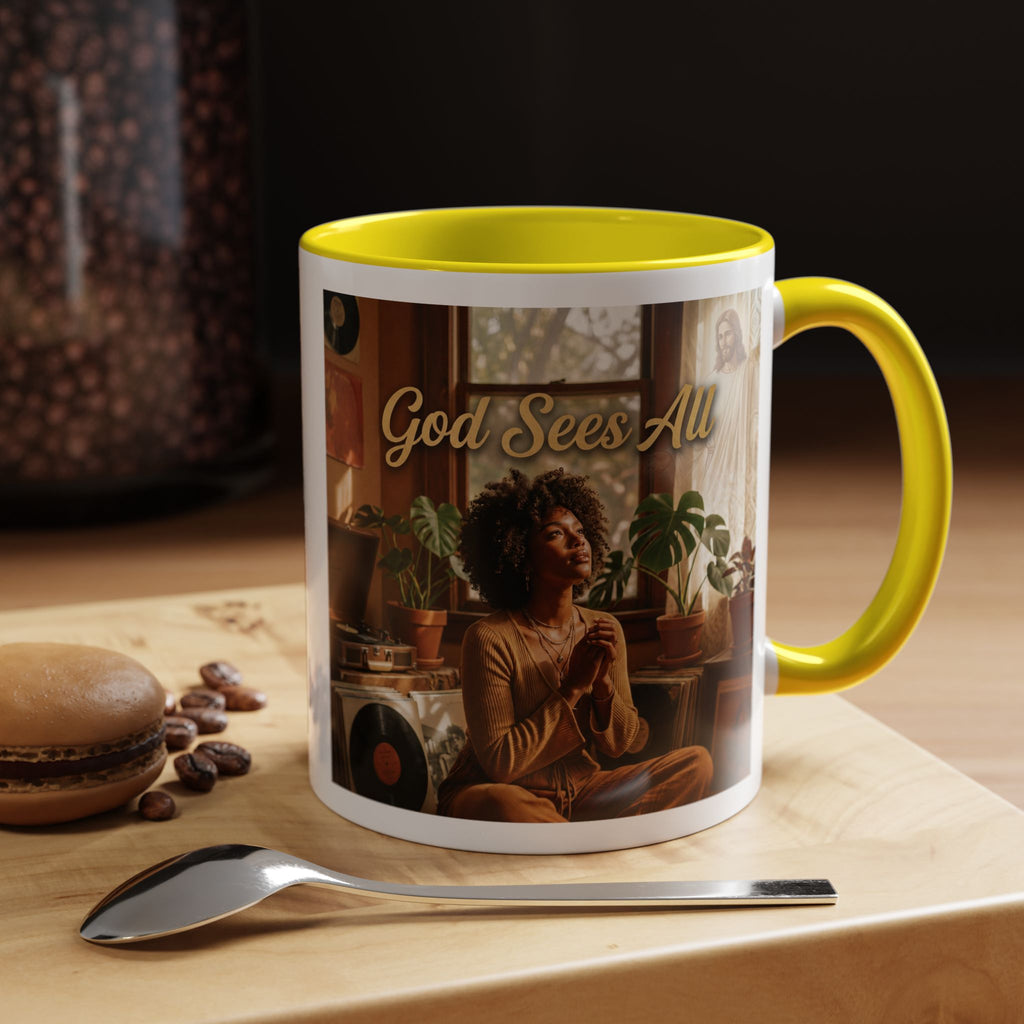God Sees All | Album Art Mug | Free Digital Download | 11oz 15oz