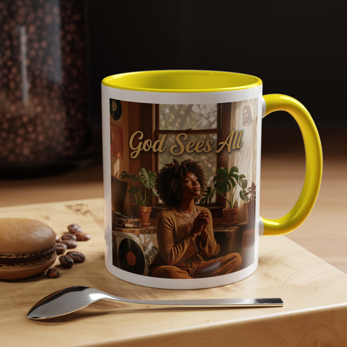 God Sees All | Album Art Mug | Free Digital Download | 11oz 15oz